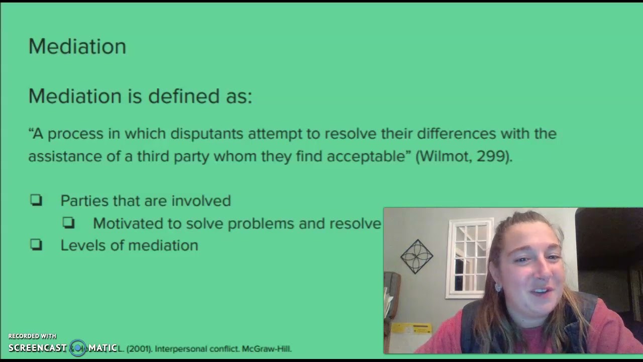 Third Party Intervention