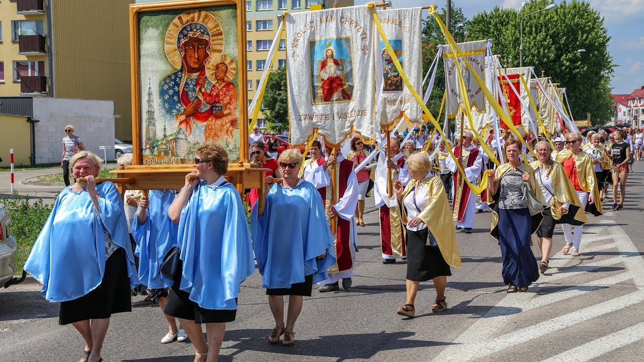 Boże Ciało w parafii pw. Zbawiciela Świata w Ostrołęce