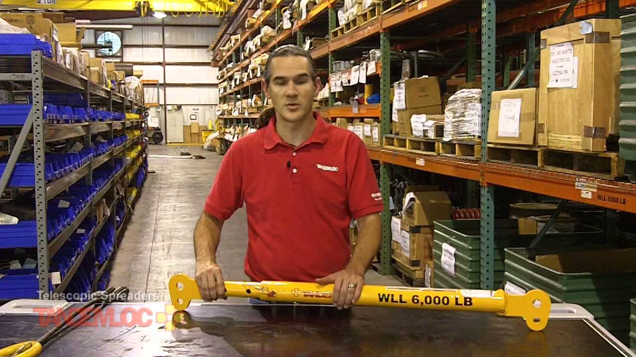 Tandemloc's Telescopic Spreader Bars