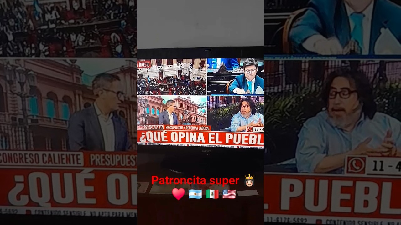 #se #habla #en #el #congreso #reforma #laboral #milei #argentina