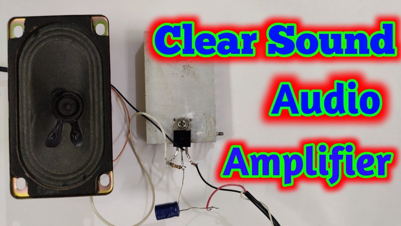 LM7805 IC amplifier.... How to make audio amplifier using Lm7805 IC. ||Home Electronics ||