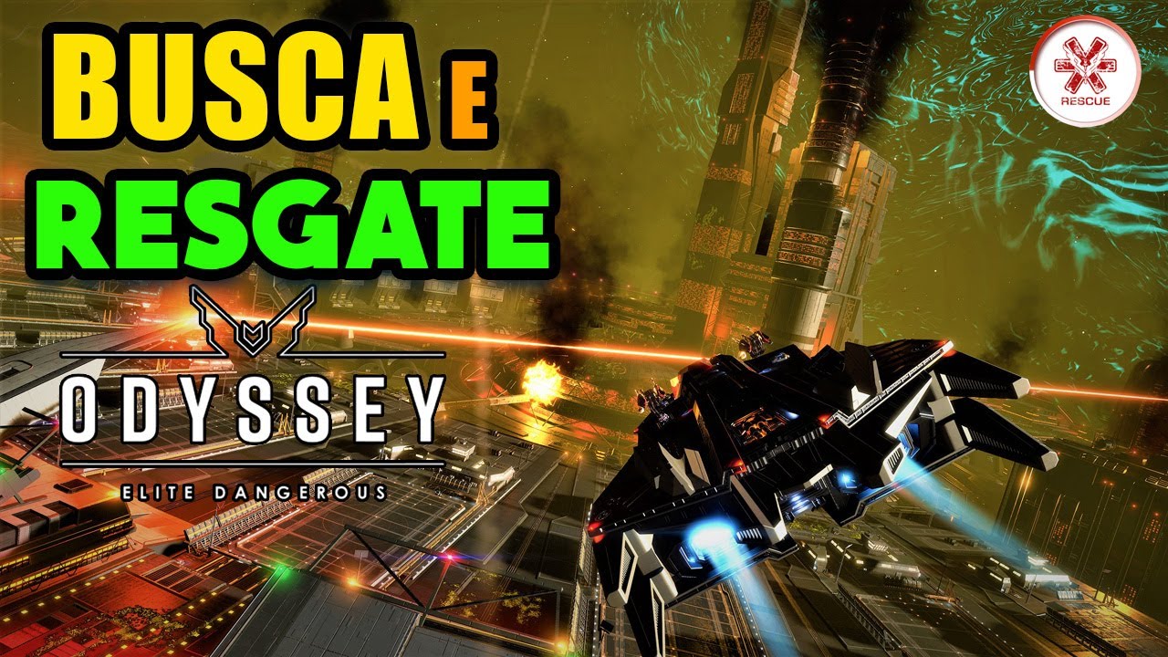 Como ajudar na guerra THARGOID com missões de busca e resgate no Elite Dangerous Odyssey