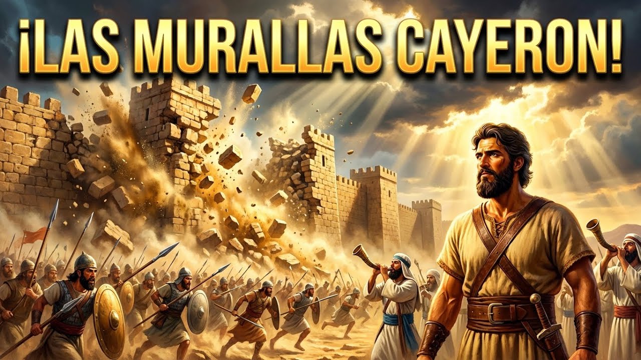   “¡GRITARON… Y LAS MURALLAS SE DERRUMBARON! | El Milagro de Jericó”