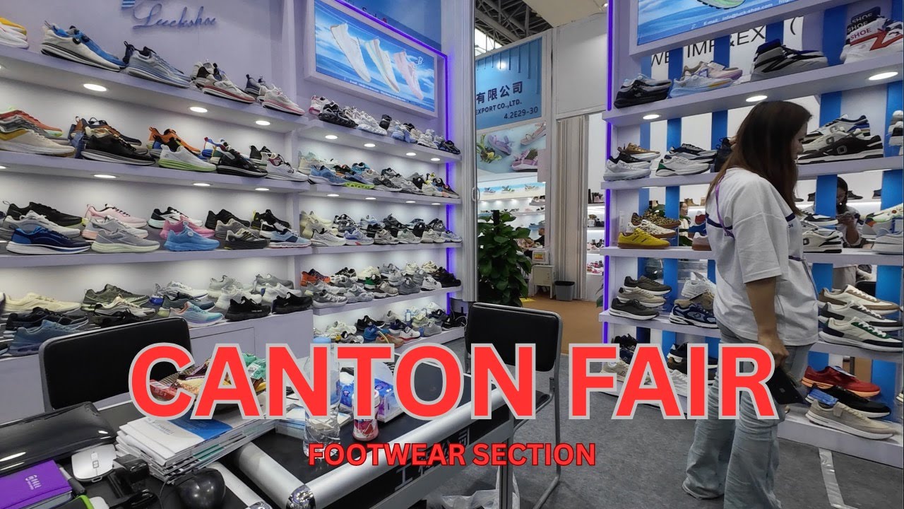 Canton Fair | Footwear section Walk Through | Goungzhou, China 2025