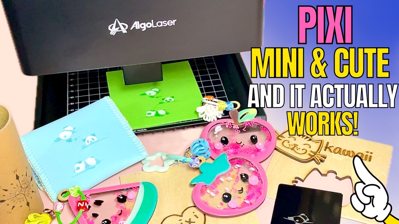 It’s Cheap, it’s Cute, and it actually works!| Algolaser PIXI Review and Tutorial