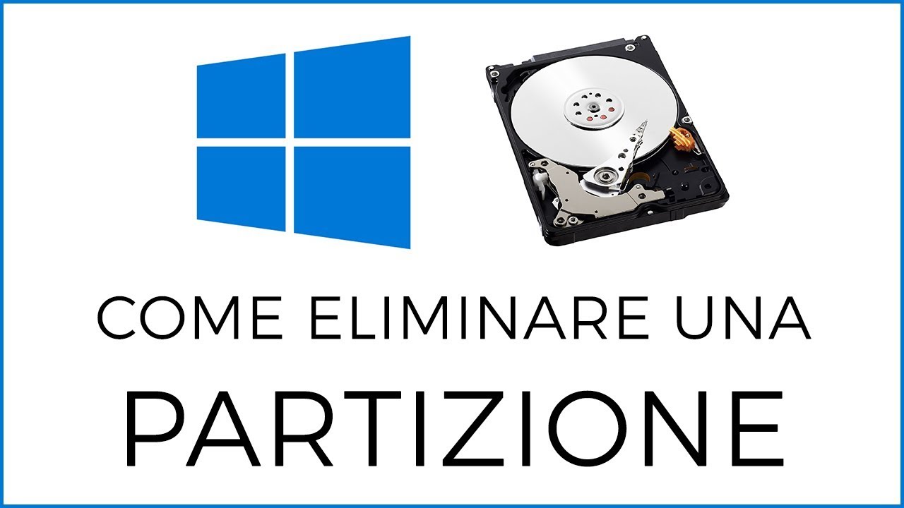 Come Eliminare una Partizione su Windows 10