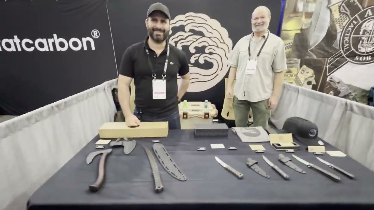 The Blade Show 2025 booth of Williams Blade Design a System Of Strategy