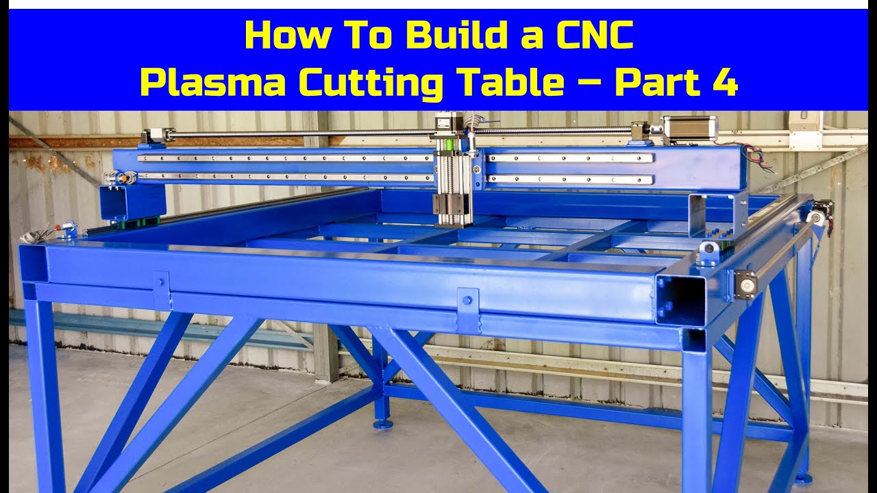 How to build a CNC Plasma Cutting Table | Part 4 - The Structure is Complete!