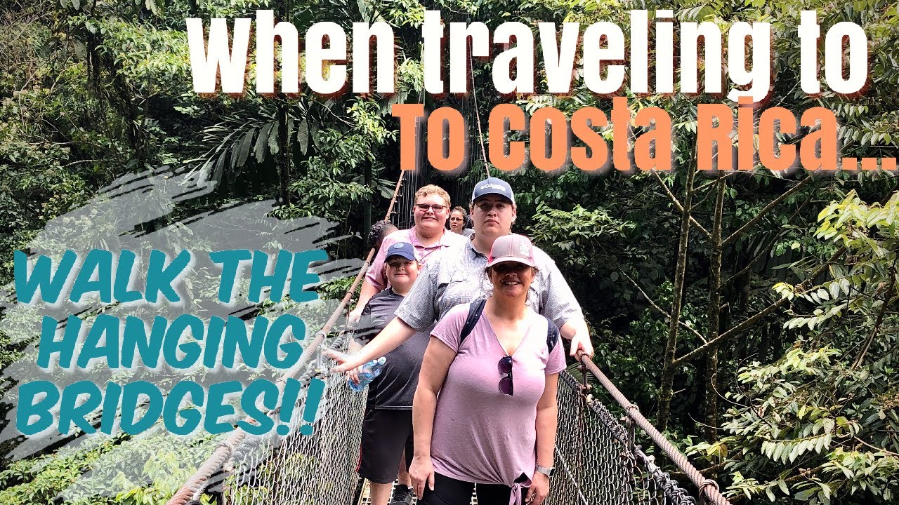 E6 | Family Travel in Costa Rica | Mistico Arenal Hanging Bridges Park | Guided Tour | #PuraVida