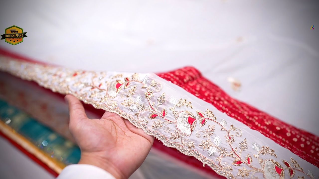 KASHMIRI SILK SAREE & BARARSI SILK SAREE DESIGN 2025 IN CHANDNI CHOWK