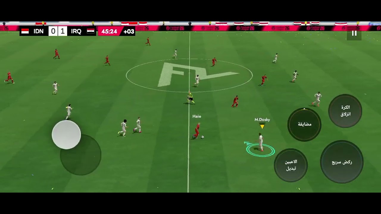 السلام عليكم ورحمه الله وبركاته اليوم فيديو جديد لايك واشتراك اليوم العراق فوز عضيم على إندونيسيا 