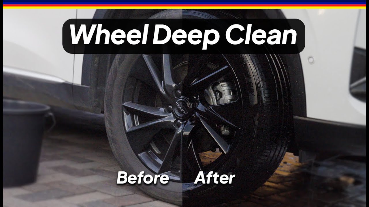Satisfying Filthy Wheel Deep Clean 🛞 | Relaxing ASMR Car Detail