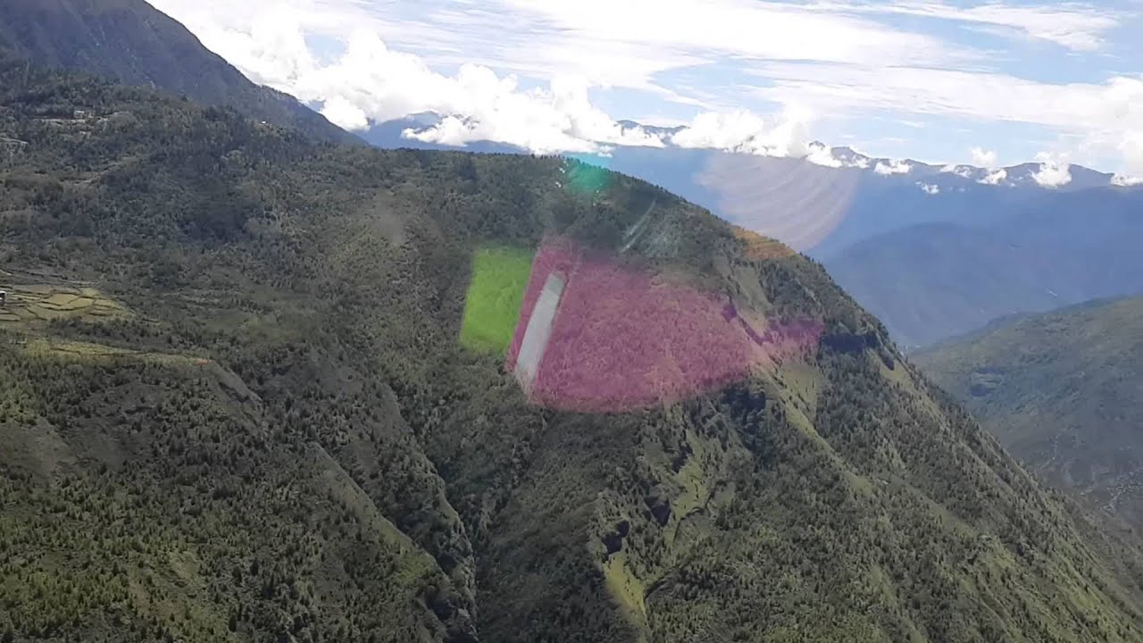Paro Takeoff Cockpit View