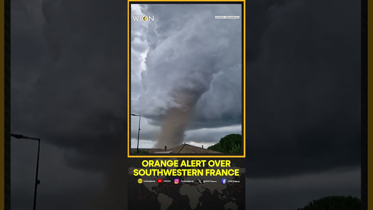 Tornado Hits Aude Department in Southwestern France, Causing Property Damage