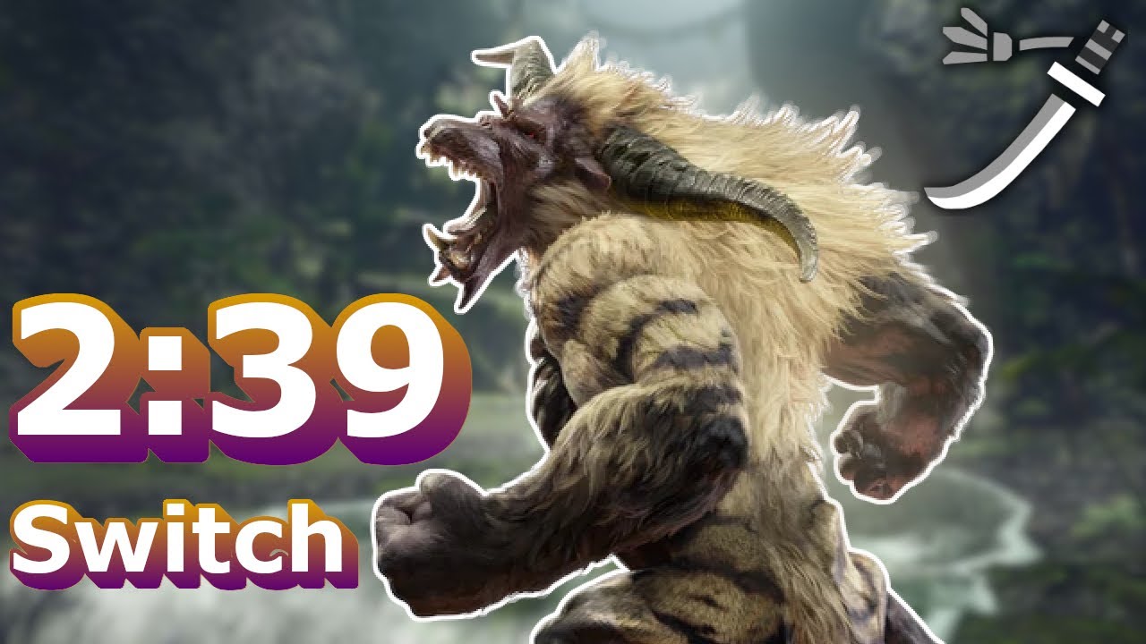 Furious Rajang Long Sword Speedrun 