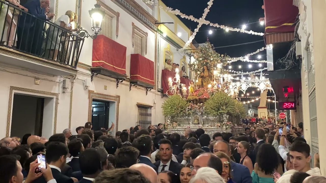 Divina Pastora, Cantillana 2024. “Esperanza de Triana Coronada” Banda La Soledad de Cantillana