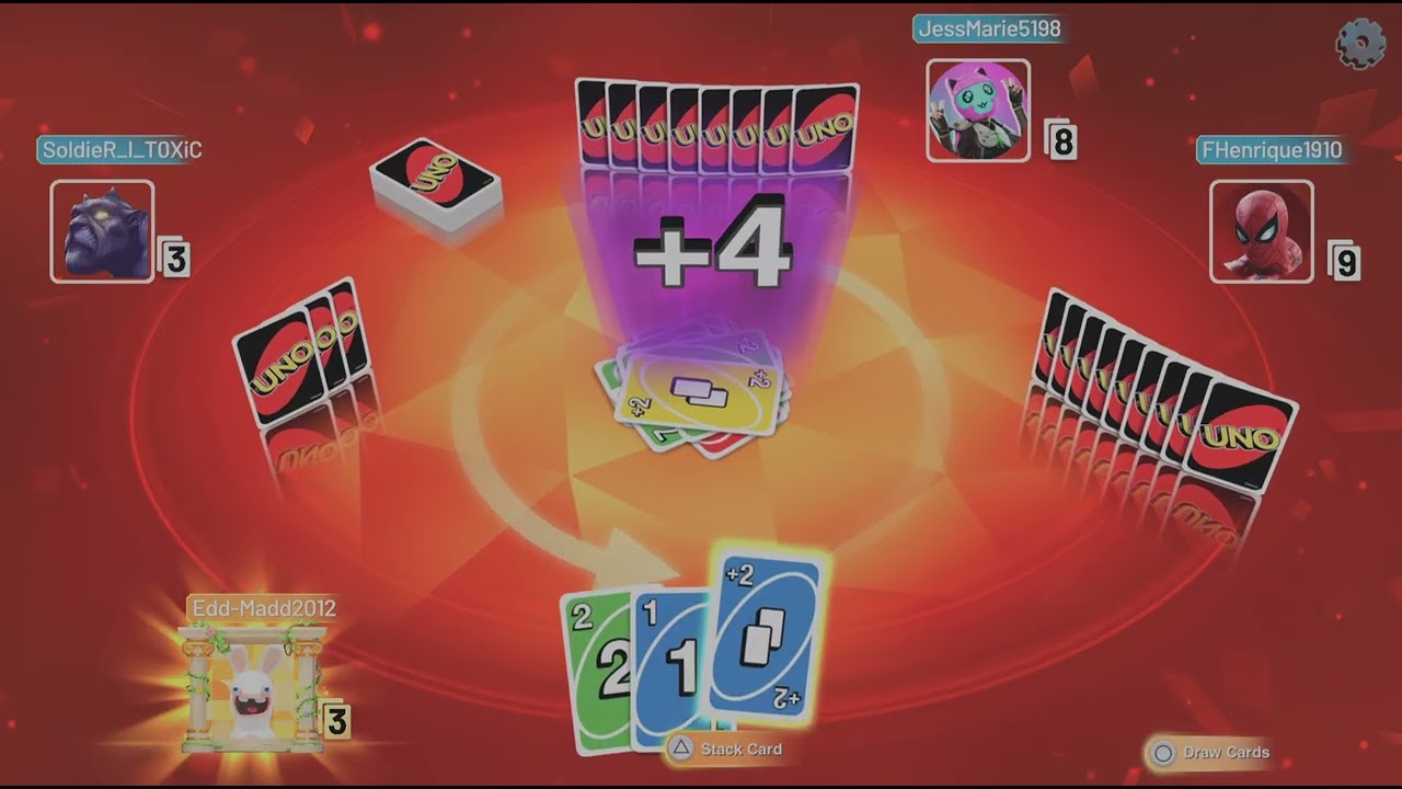 UNO gameplay