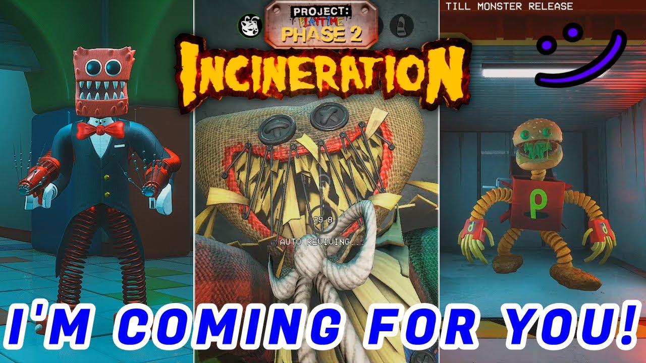 SCARECROW HUGGY IS LOOSE! - Project Playtime #34