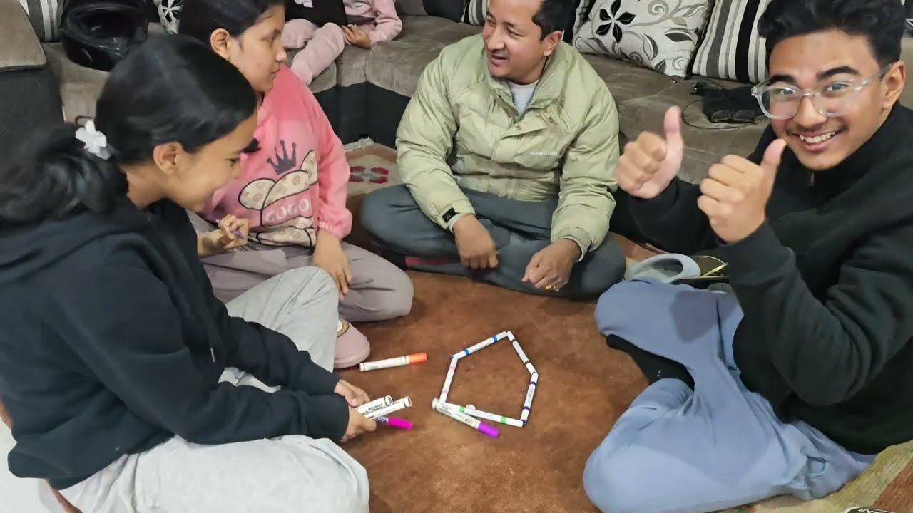 Move three stick and put the object inside the house challenge 