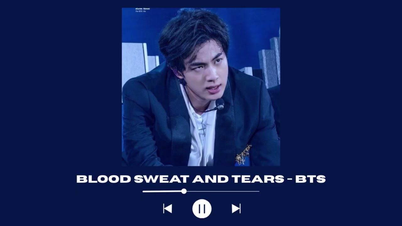 bts - blood sweat and tears (sped up)