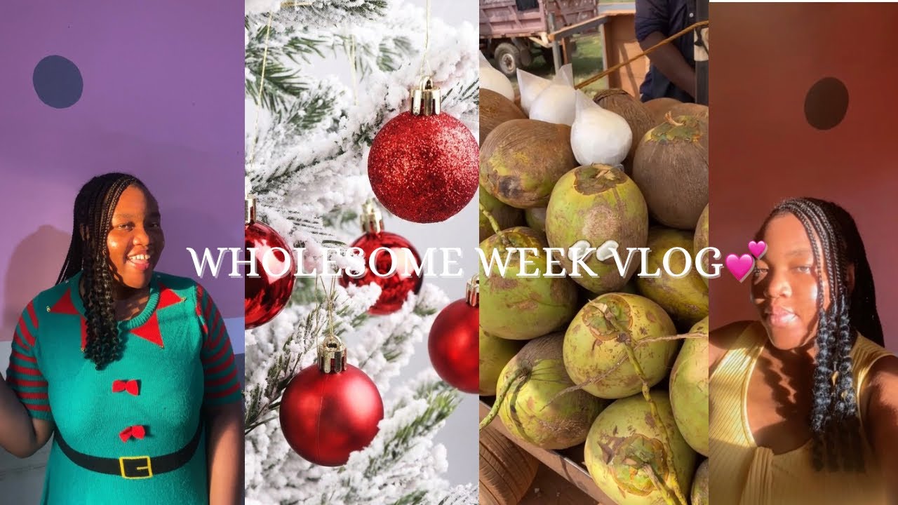 Vlogmas prep🎄+ last day of internship + hanging out with friends ||WEEKLY VLOG💕
