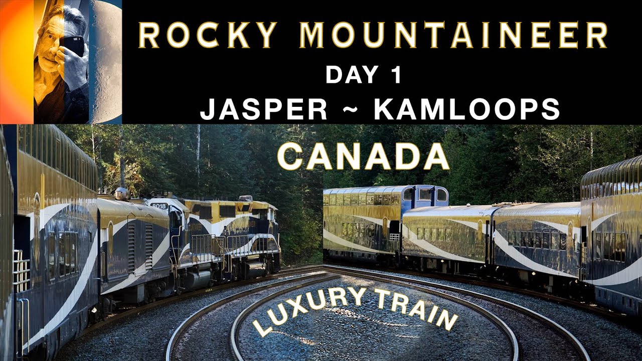 Rocky Mountaineer SilverLeaf, Джаспер — Камлупс, день 1