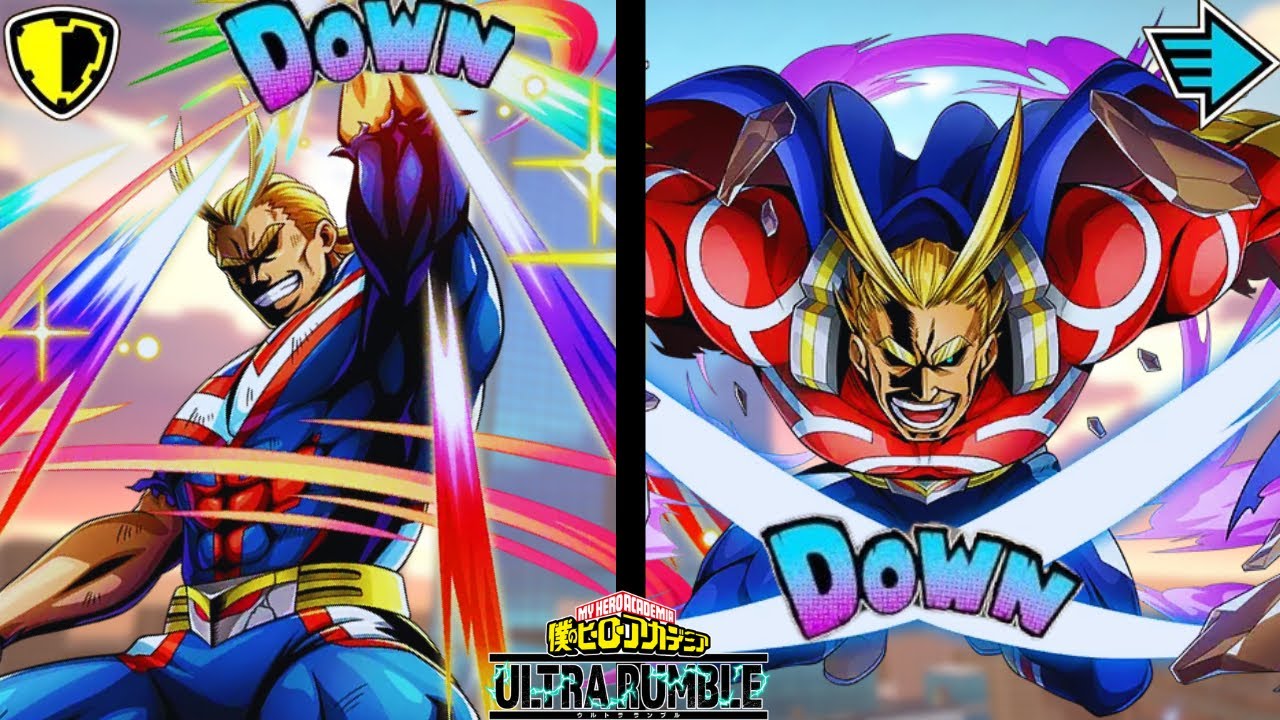 Какой Всемогущий ЛУЧШИЙ в My Hero Ultra Rumble?