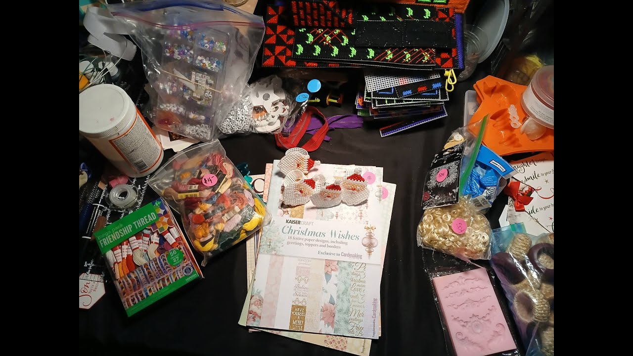 Join me as I share my little crafty Flea Market Haul