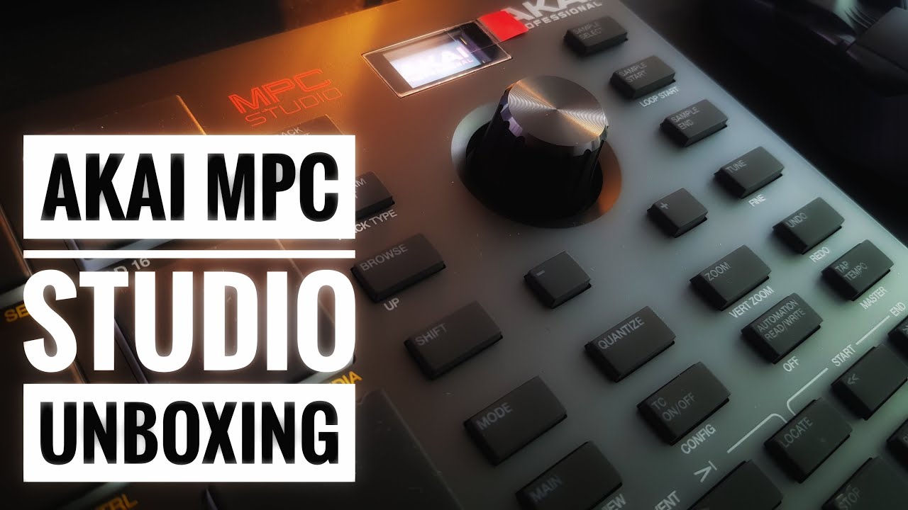 Unboxing AKAI's MPC STUDIO - Akai's answer to the MIKRO?