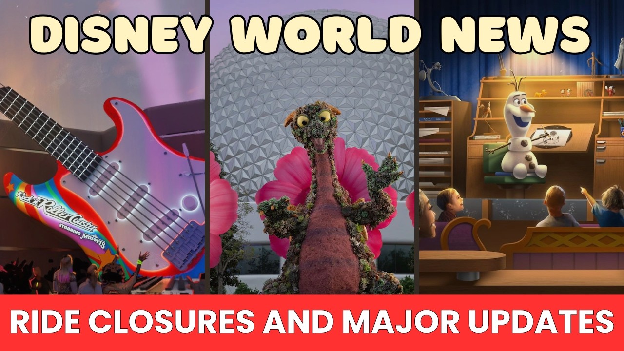 Huge Disney World Updates: Festival Begins, Ride Closures & New Characters