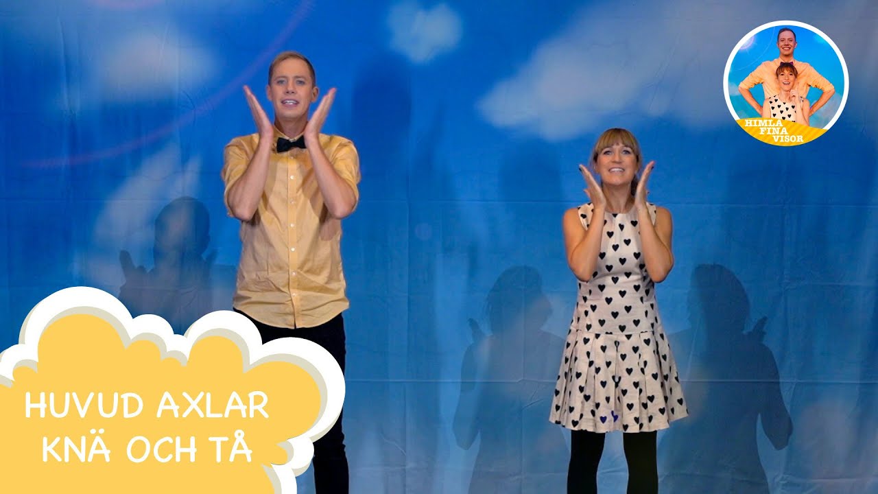 Huvud axlar knä och tå