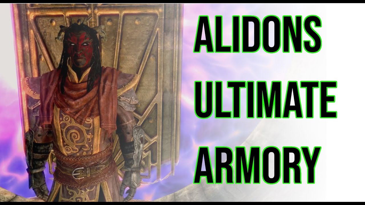 Alidons Ultimate Armory Mod - Full Walkthrough revisited skyrim