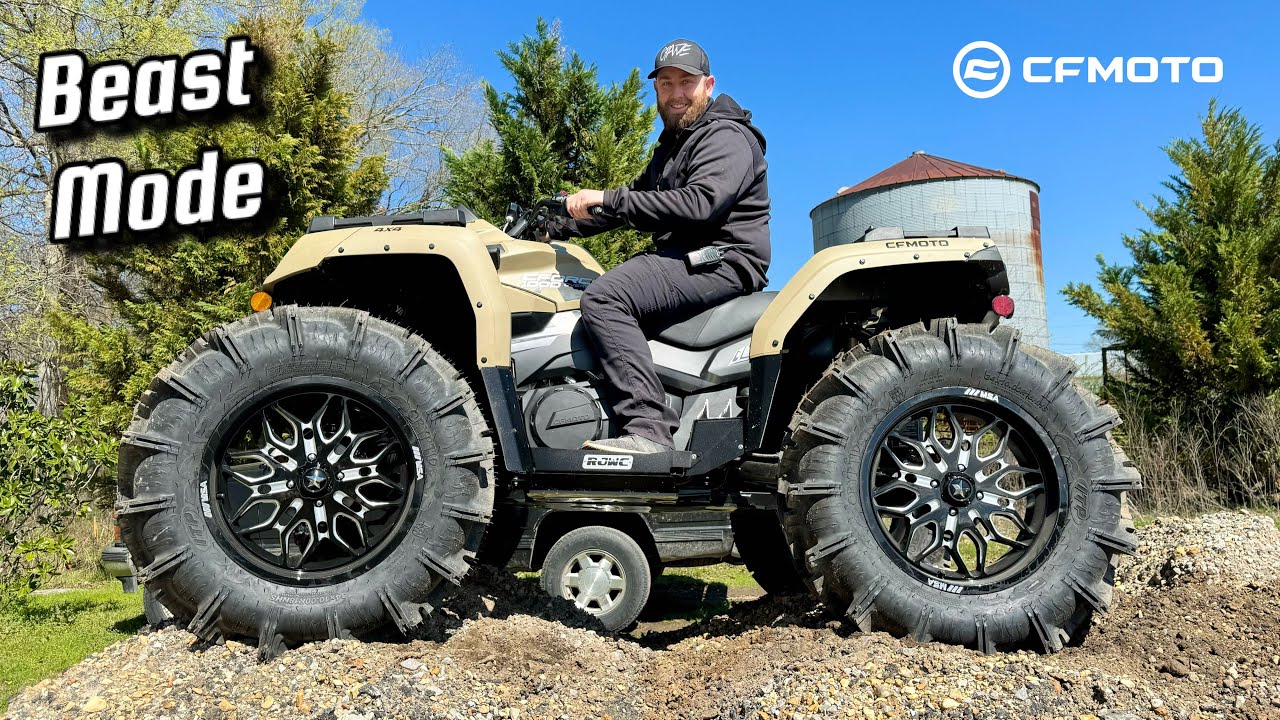 CFMOTO CFORCE Long Travel Build w/ Mud Monster Clutch Kit & 34