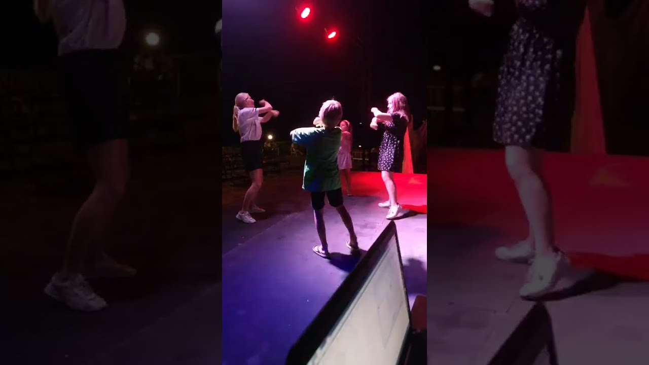 Minidisco and Acrobatic Show 