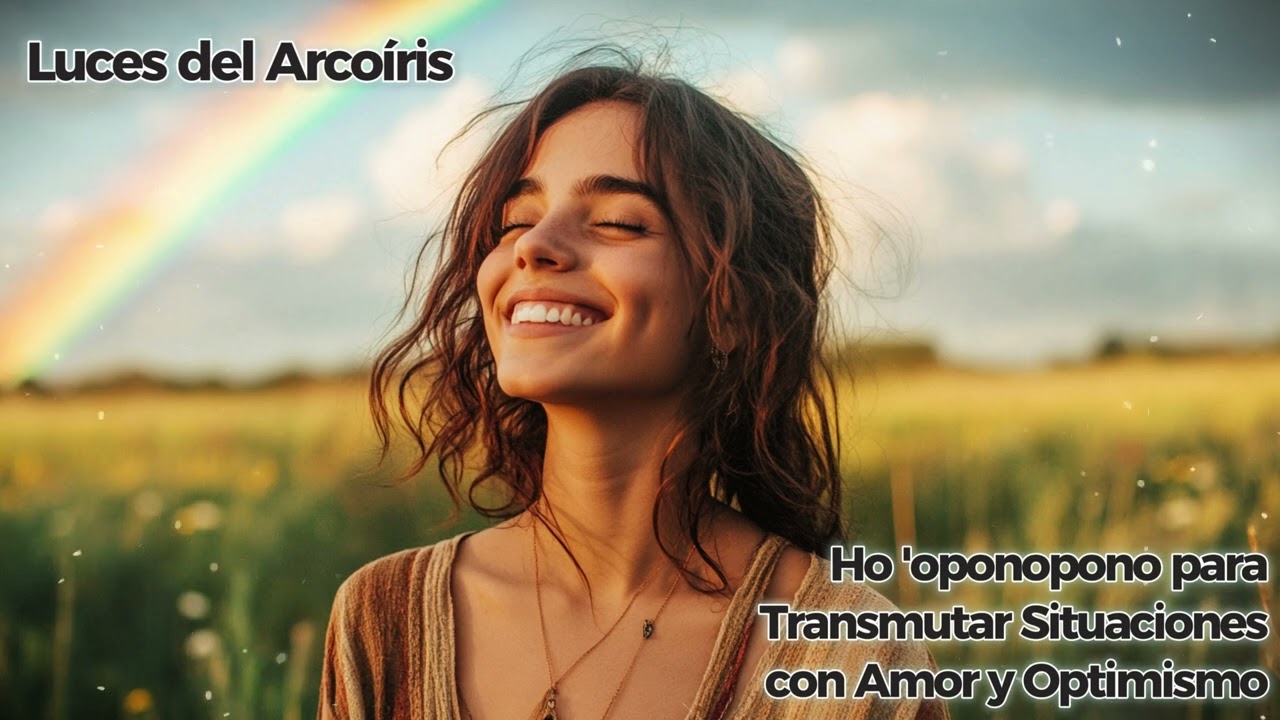Luces del Arco&iacute;ris | Ho' oponopono para Transmutar Situaciones con Optimismo y Amor 💖🌈 Poderoso!
