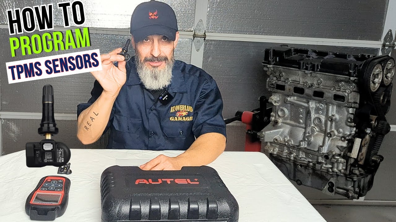 Программирование датчиков давления в шинах TPMS своими руками для Toyota или любого другого автом...