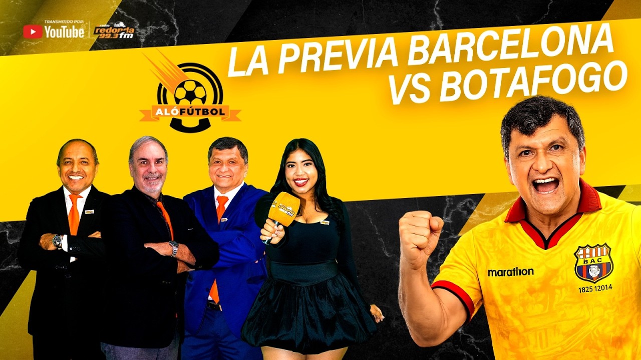 🔴 EN VIVO /  ALÓ FÚTBOL /  LA PREVIA BARCELONA VS BOTAFOGO 03 DE MARZO 2026