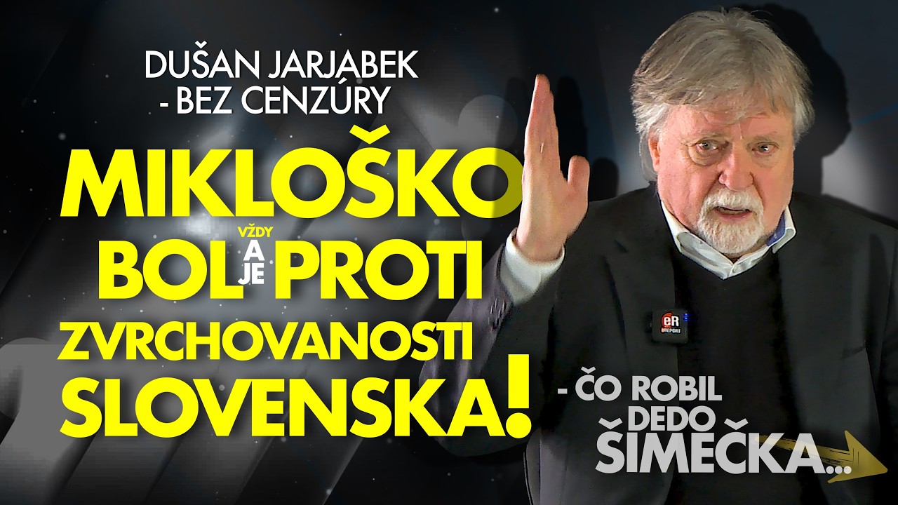 Du&scaron;an Jarjabek: Odtiaľto id&uacute; peniaze na politick&eacute; vyst&uacute;penia hercov!?