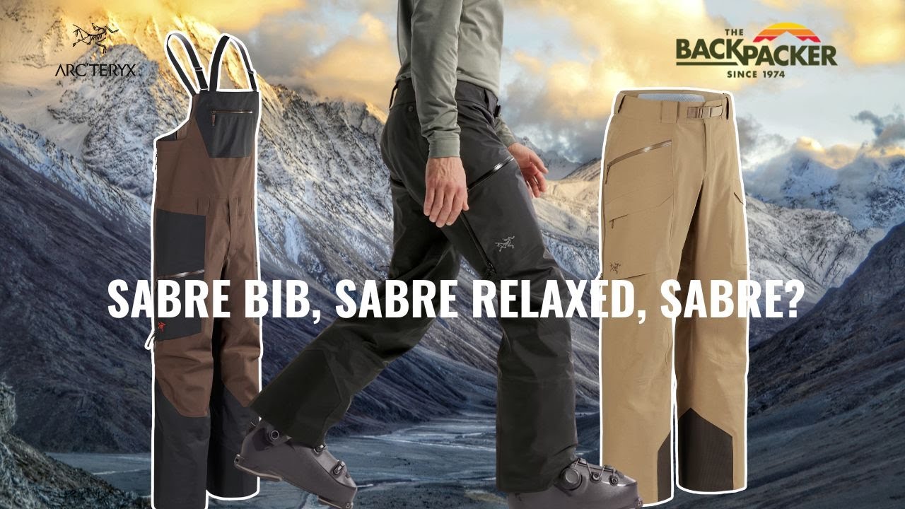 Arc'teryx Sabre Relaxed, Sabre и Sabre SV Bib — полное сравнение и руководство по подбору