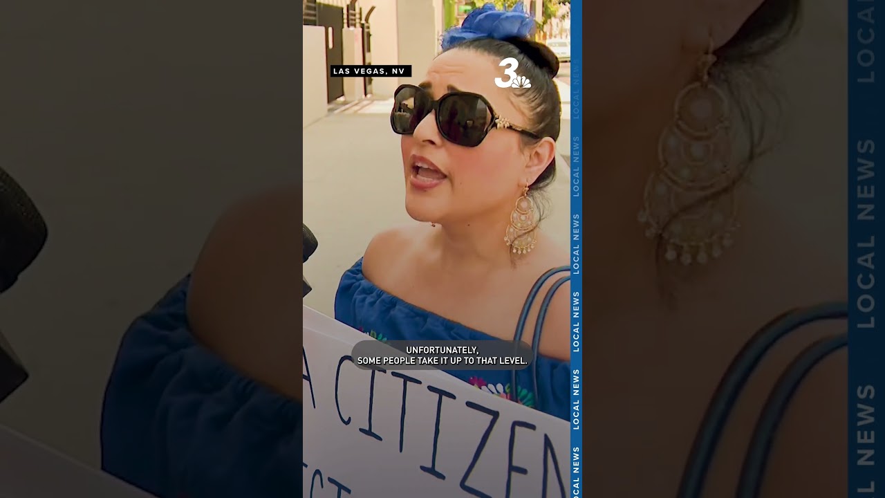 Las Vegas protest calls for an end to ICE raids, advocates for immigrant rights