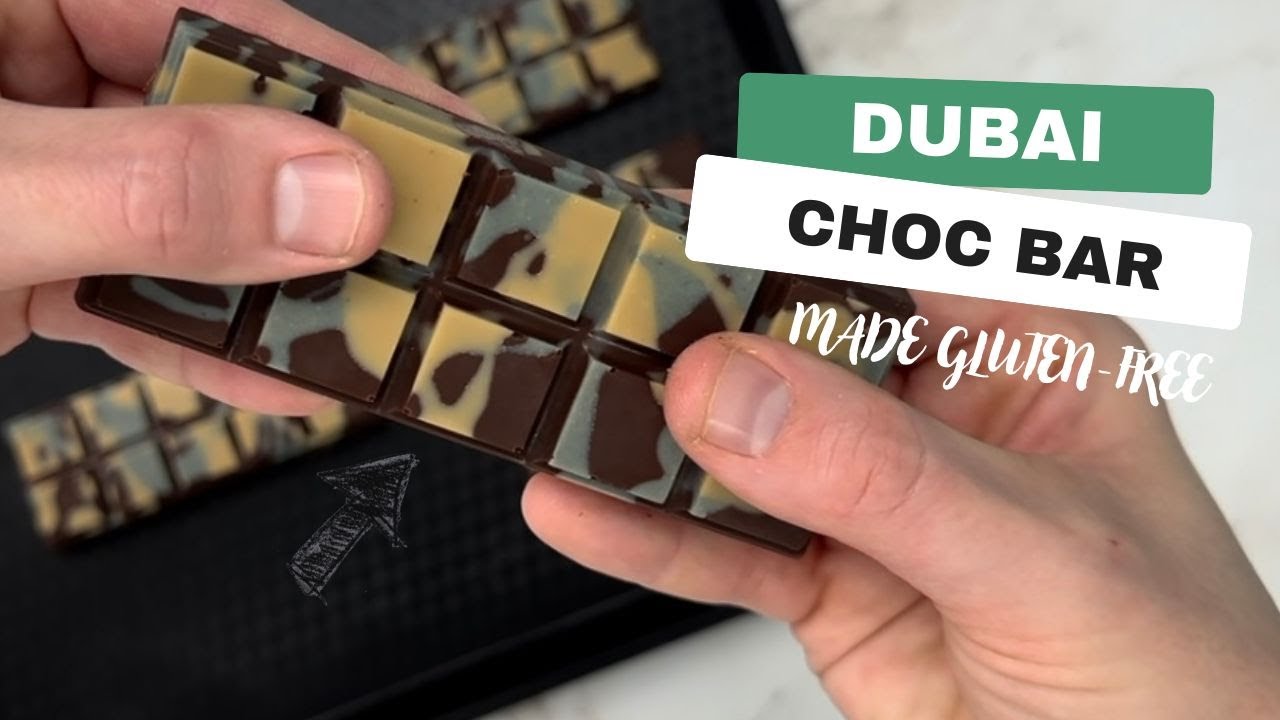 Dubai Choc Bar | gluten-free & dairy-free/vegan