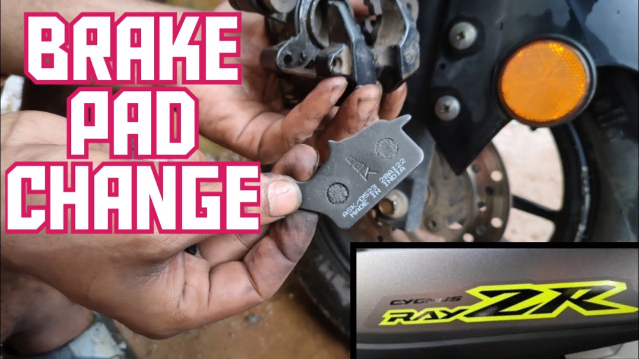 Scooter Disc Brake Pad Change | Ray ZR | Yamaha | Race Tuner