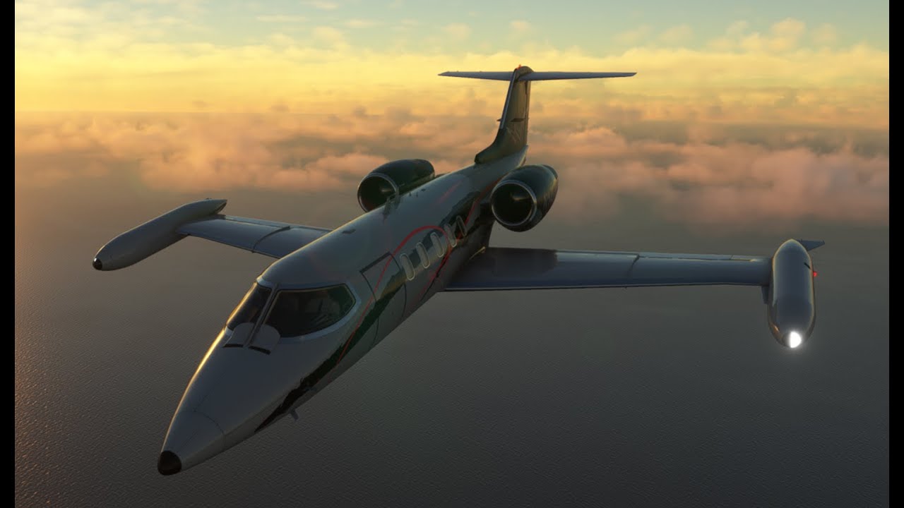 Combining VATSIM and Sayintentions with Brian as a CoPilot flying the Learjet 35A in VR