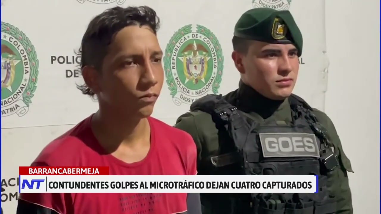 Cuatro capturados en operativos contra el microtráfico en el Distrito