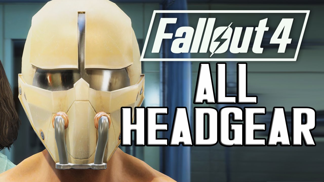 FALLOUT 4 - ALL HEADGEAR & ACCESSORIES!