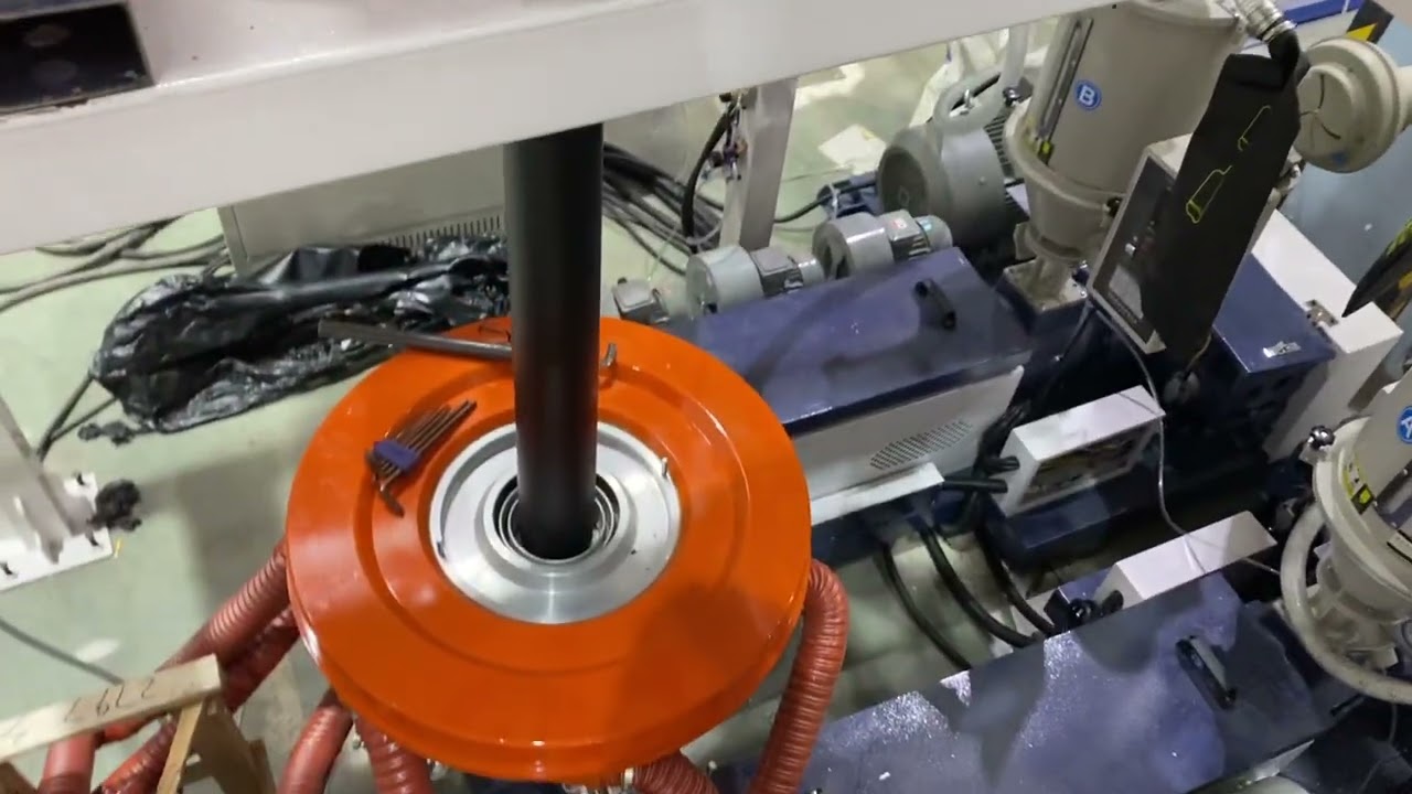 New SS-ABA 800mm HIGH SPEED HDPE FILM BLOWING MACHINE