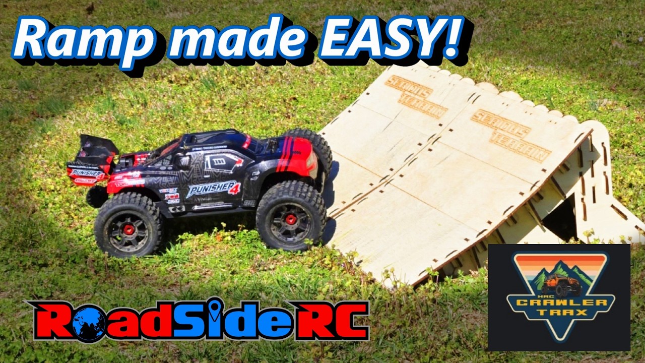 The Easiest RC Ramp? Crawler Trax Vector XL - No Tools, No Hassle!