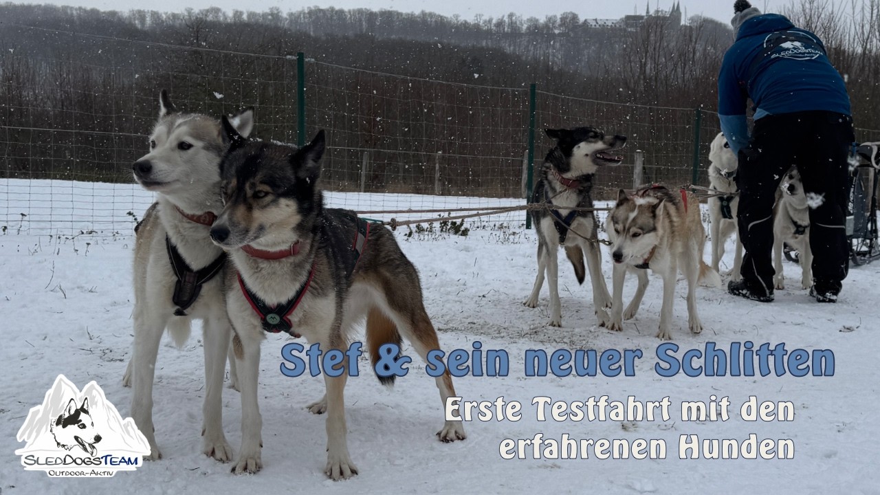 Stef's erste Testfahrt mit seinem neuen Schlitten