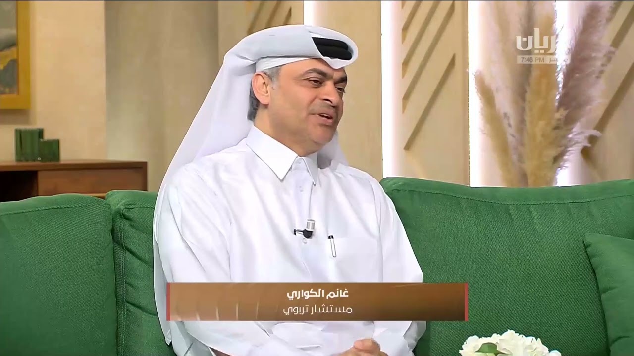 غانم الكواري في حديثه على قناة الريان حول برنامج مهارات التحدي نادي الغرافة الرياضي - مركز شذرات