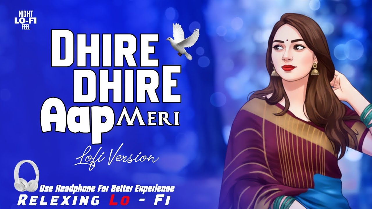 Dheere Dheere Aap Meri | दिल के मेहमान हो गए | Relaxing Lofi Version | 90s Hindi Lo-Fi Song | Lo-Fi